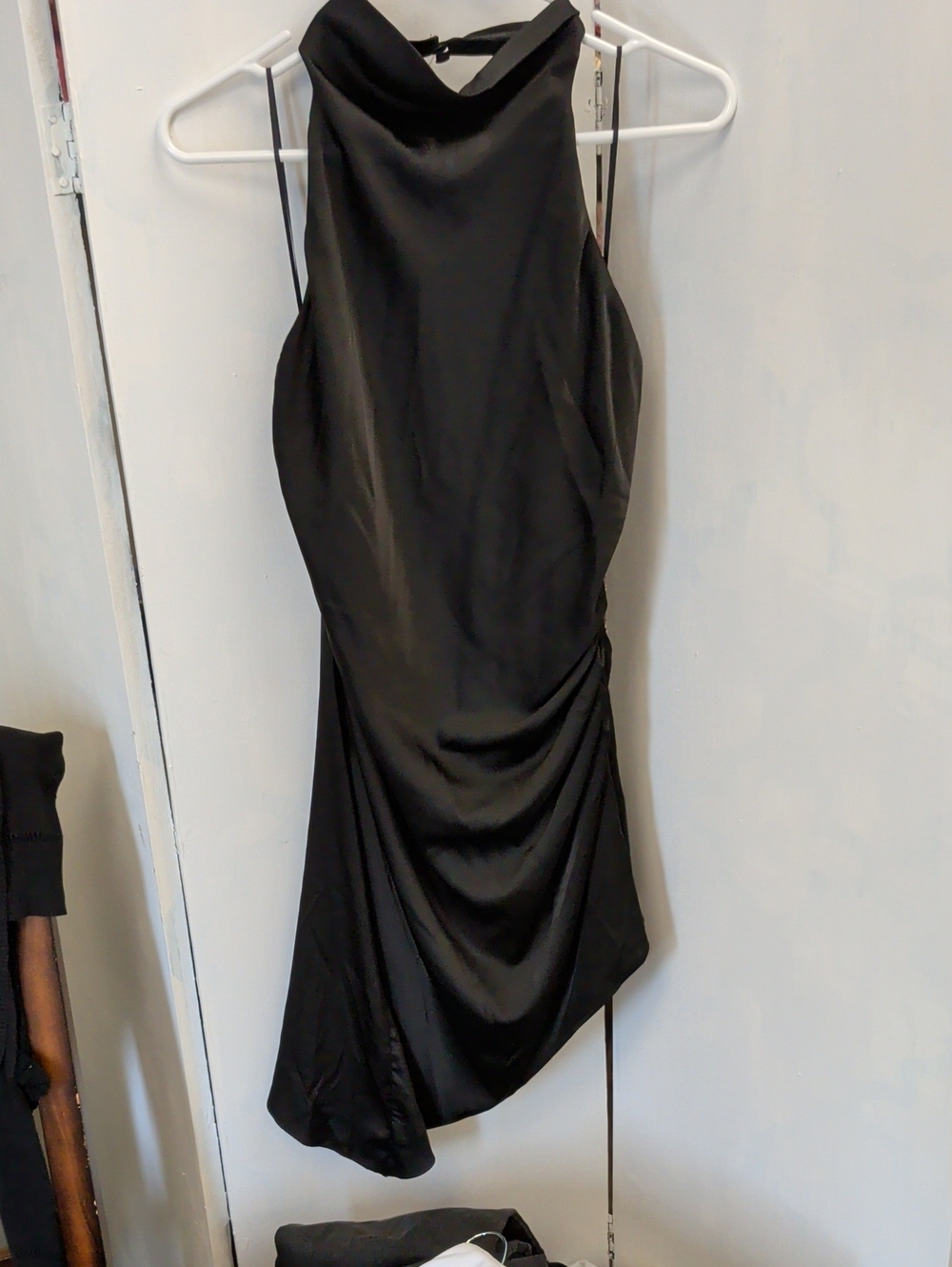 DO+BE Black  Satin Cocktail Dress